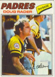 1977 Topps Baseball Cards      009       Doug Rader